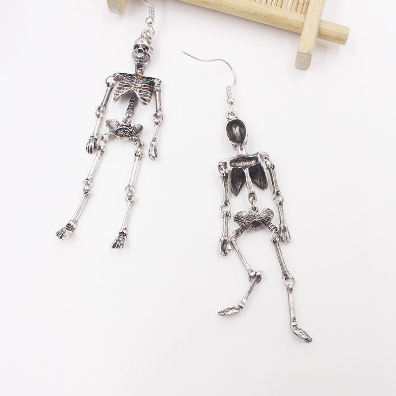 Women's Vintage Fashion Skull Shape Earrings