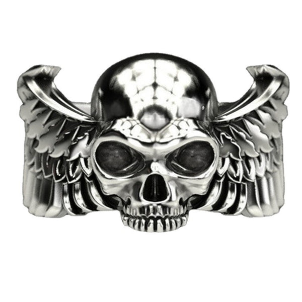 Mens Fashion Personality Punk Skull Ring