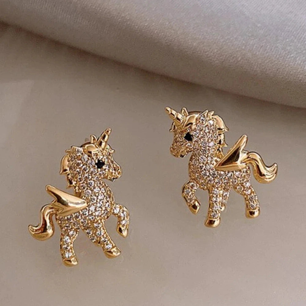 Unicorn Stud Earrings