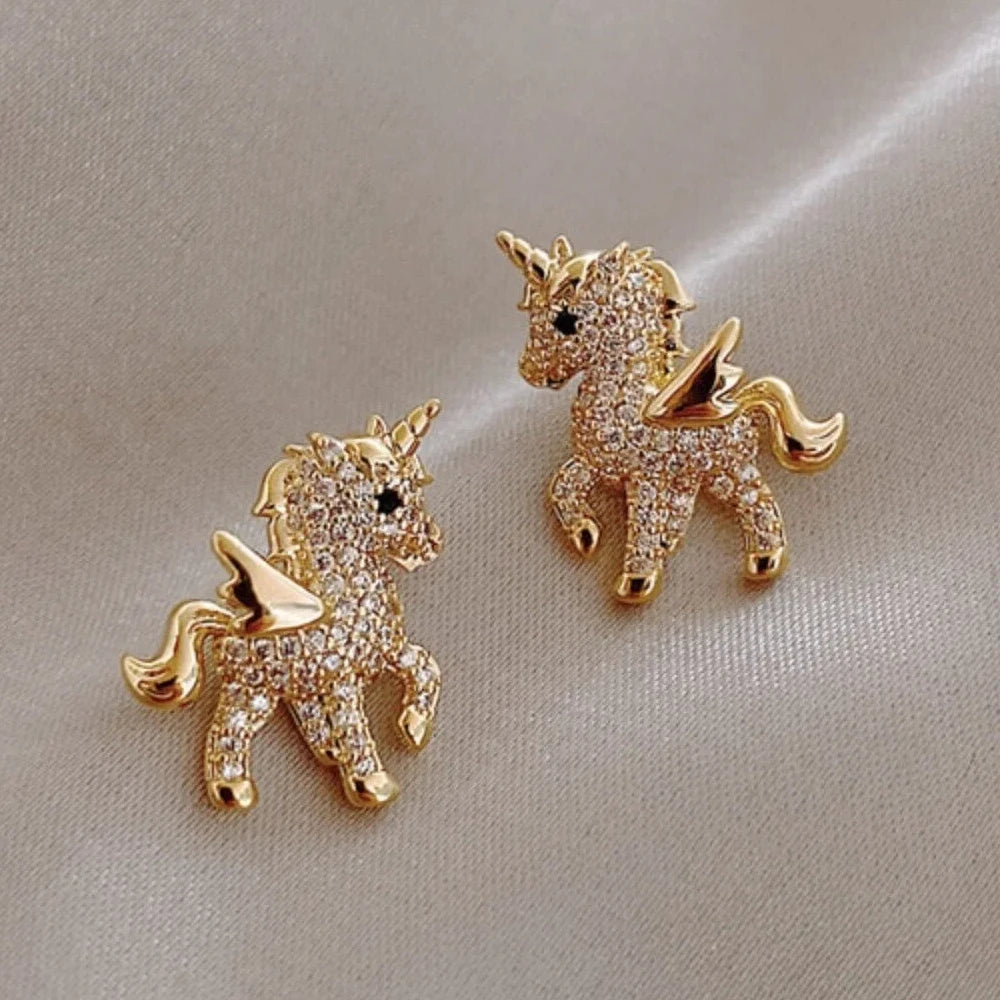 Unicorn Stud Earrings
