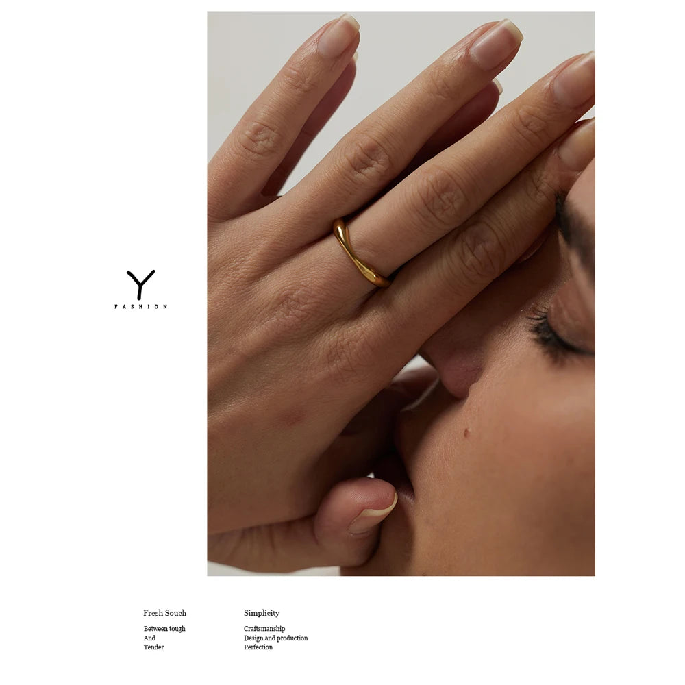 Yhpup Finger  Joyería Acero Inoxidable Mujer ring