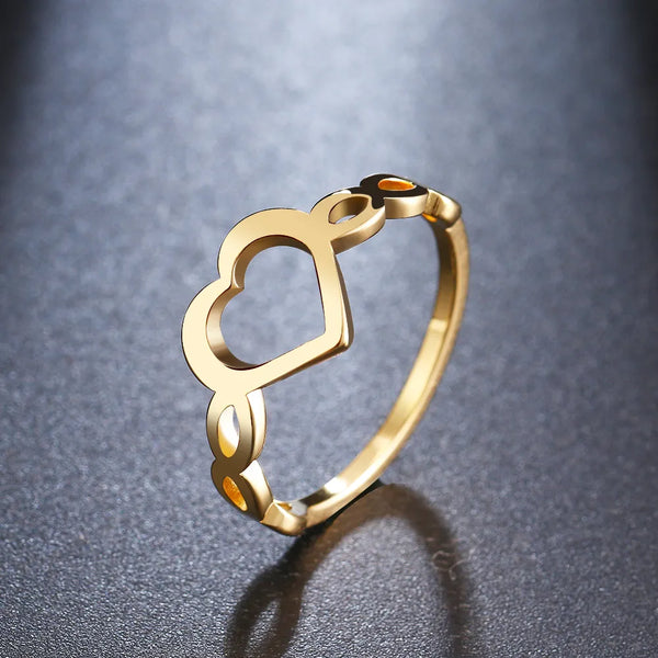 CACANA Heart Ring