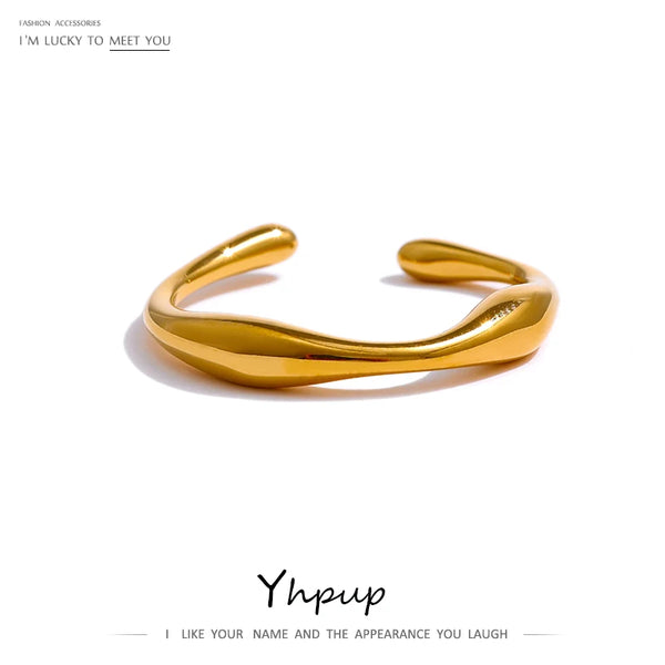 Yhpup Finger  Joyería Acero Inoxidable Mujer ring