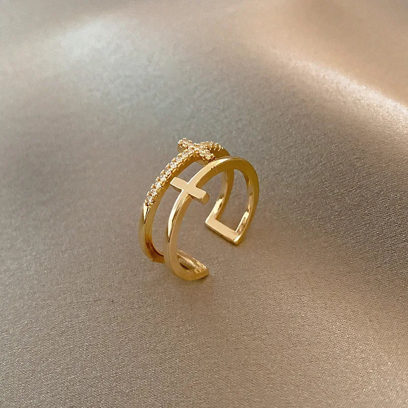 Double Layer Ring