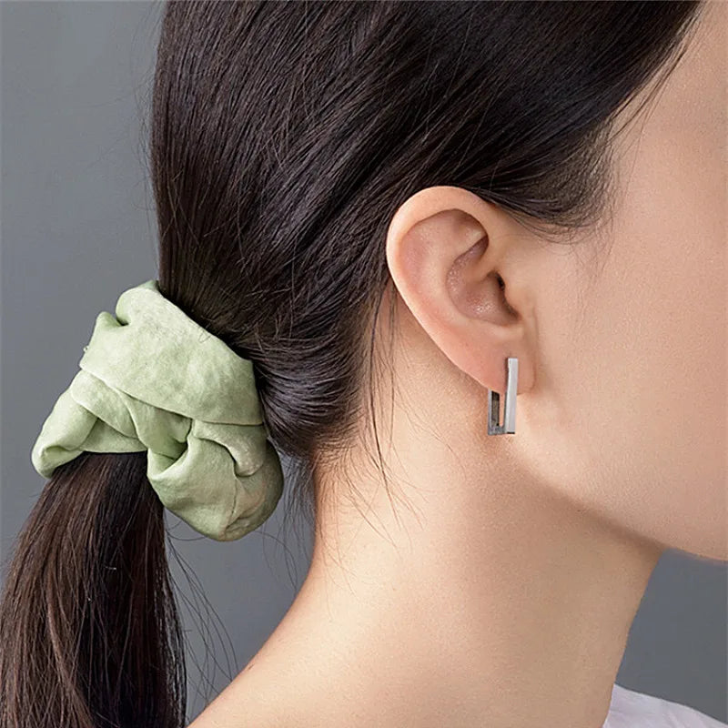 Square Geometric Earrings