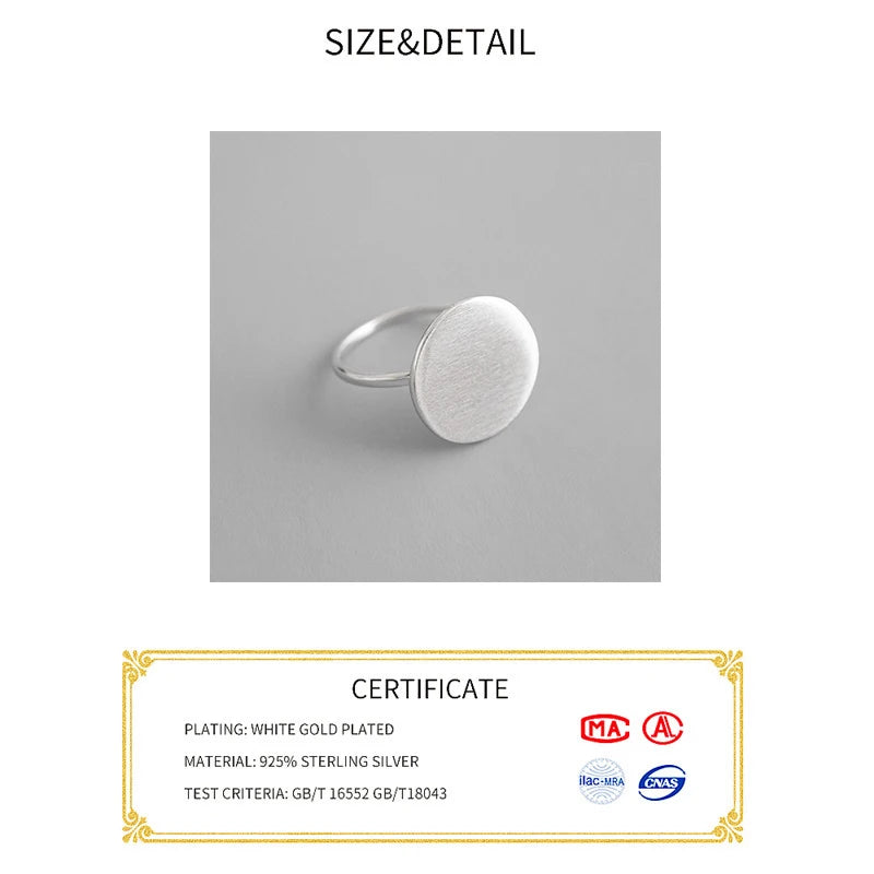 Trendy fine Jewelry Large Adjustable Antique Rings Anillos