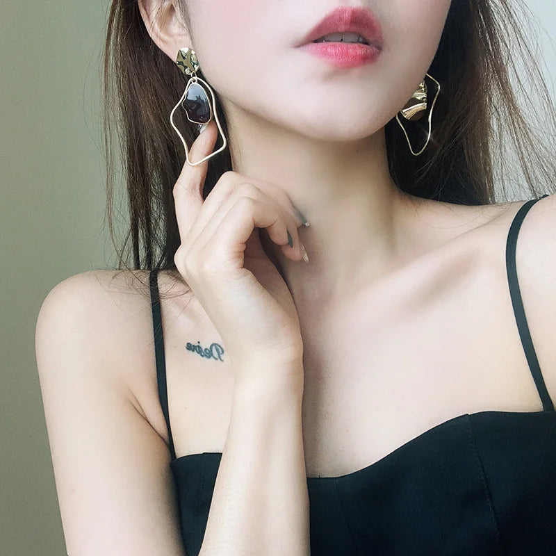 Acrylic Drop Earrings