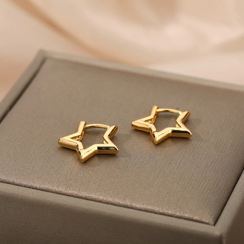 Star Pendientes Earrings