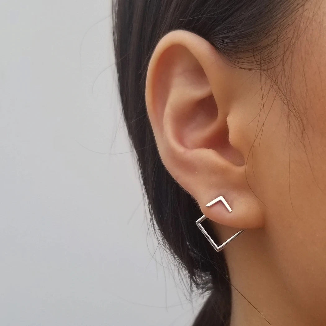 Ear Jackets Front and Back Earrings