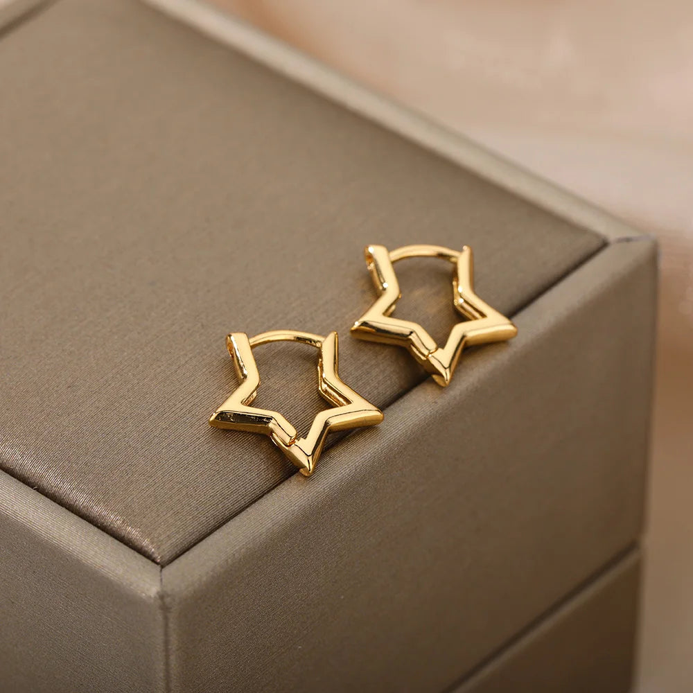 Star Pendientes Earrings
