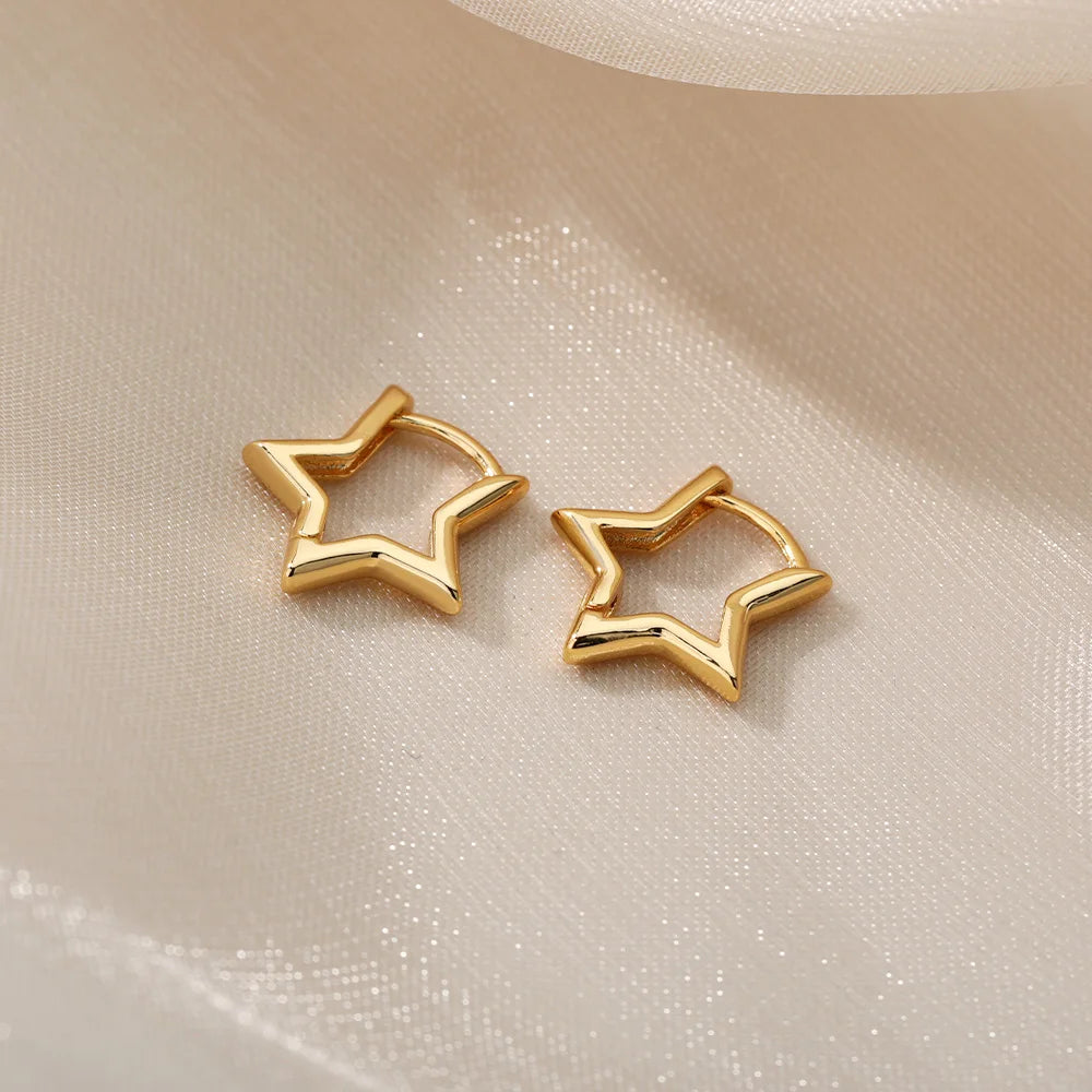 Star Pendientes Earrings