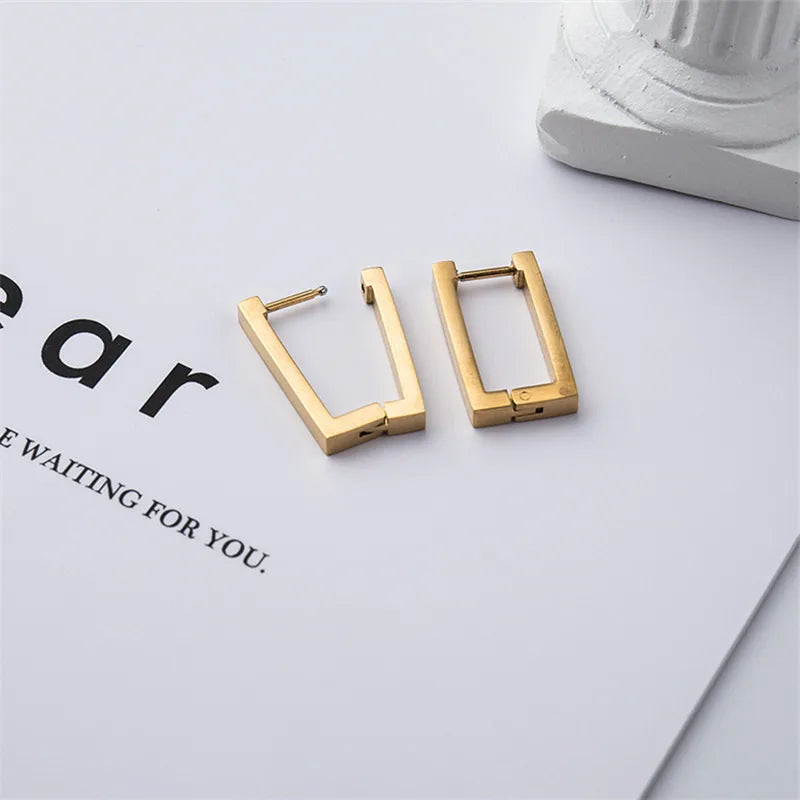 Square Geometric Earrings