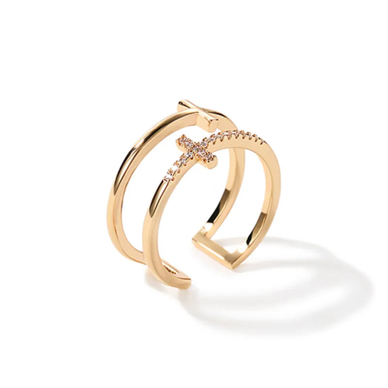 Double Layer Ring