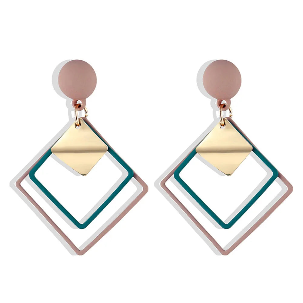 IPARAM Geometric Drop Earrings