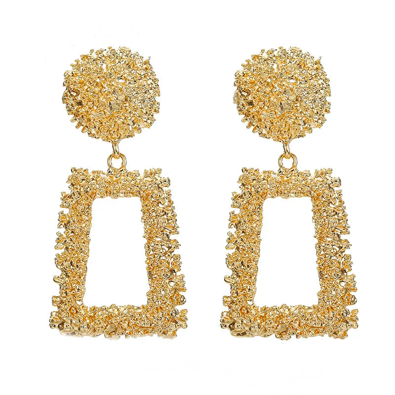 Big Round Clip on Earrings