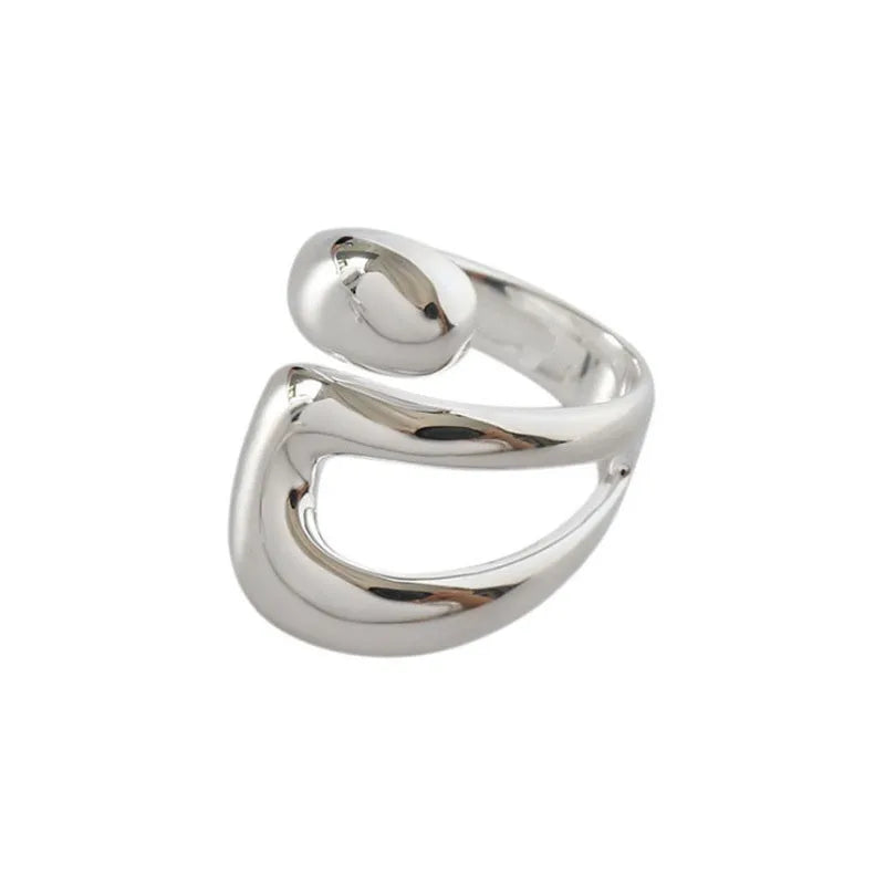 Minimalist Silver Colour Ring