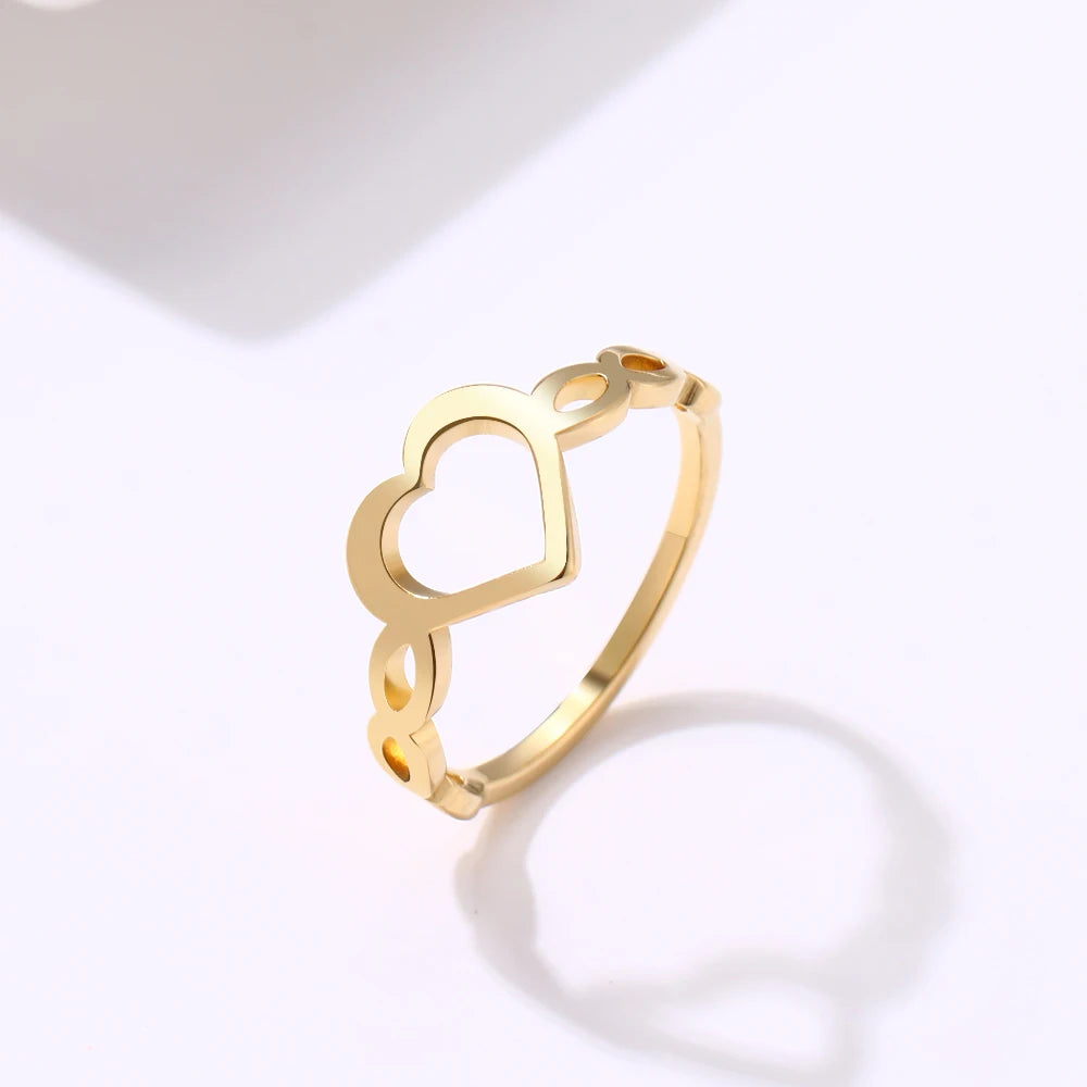 CACANA Heart Ring