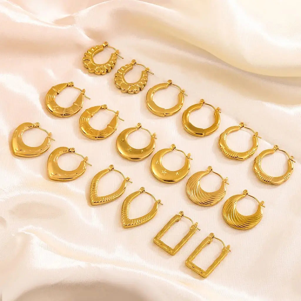 Chunky Round Earrings