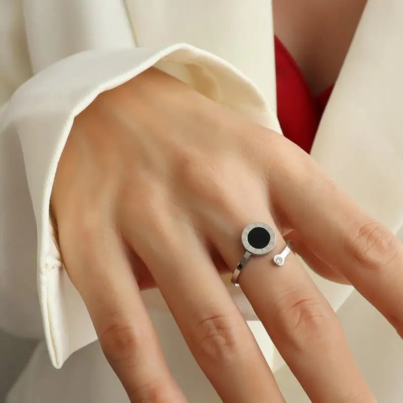 Black Shell Opening Rings
