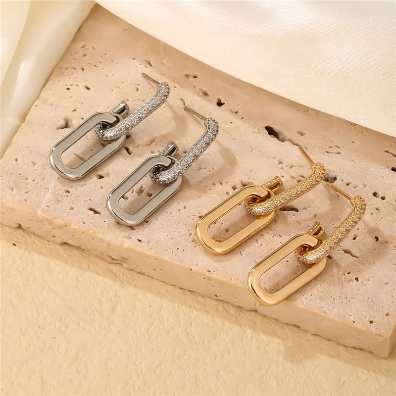 Punk Hip Hop Earrings