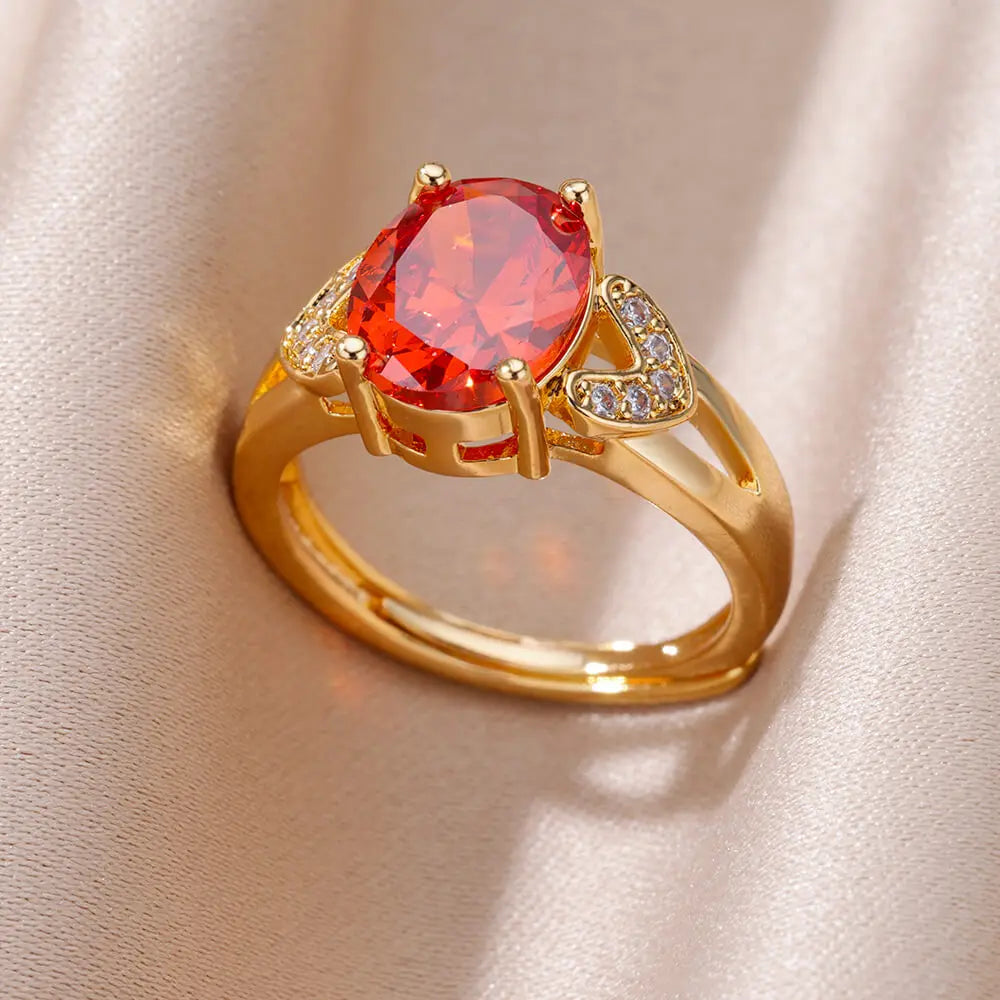 bague Zircon Rings