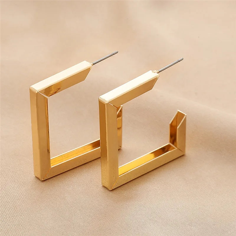 Minimalist Square Earrings