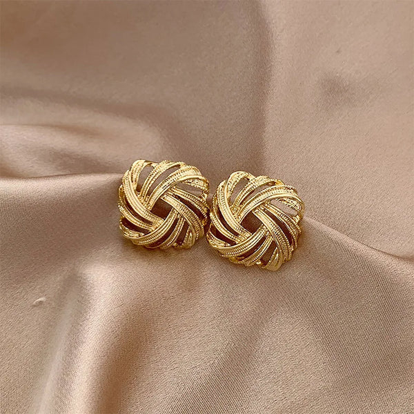 Square Clip  Earrings