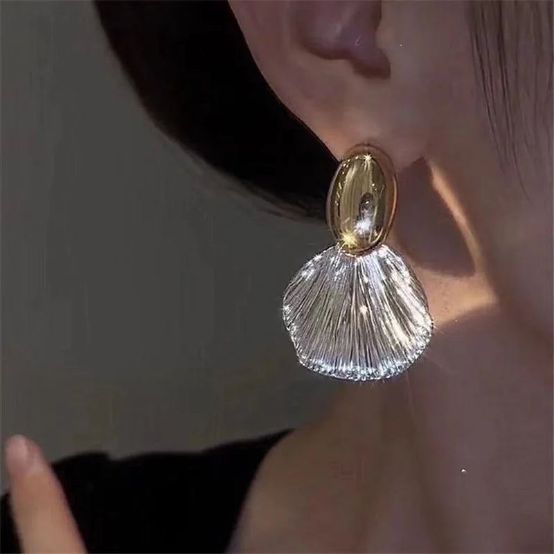 Shell Drop Earrings