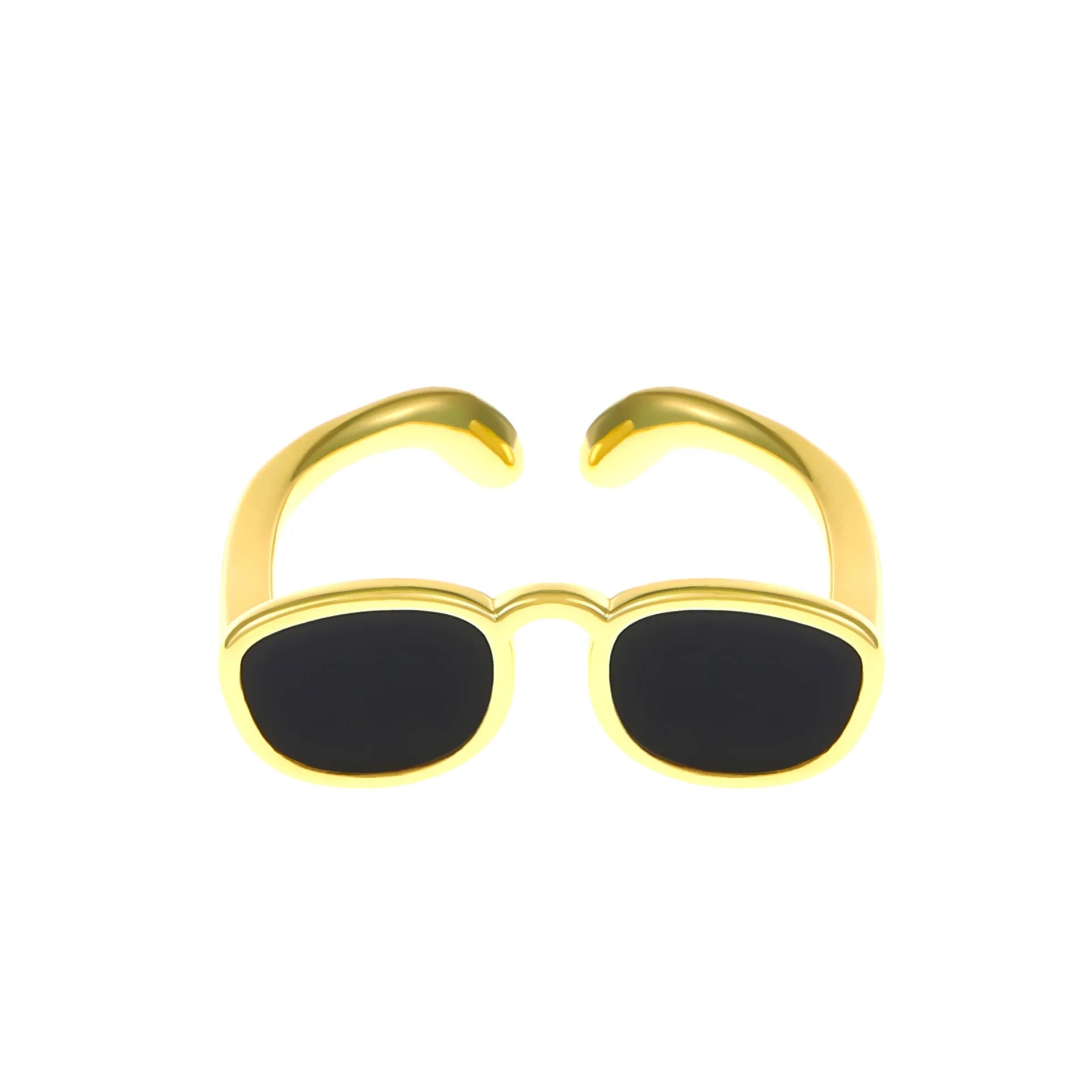 Glasses-shape Finger Ring