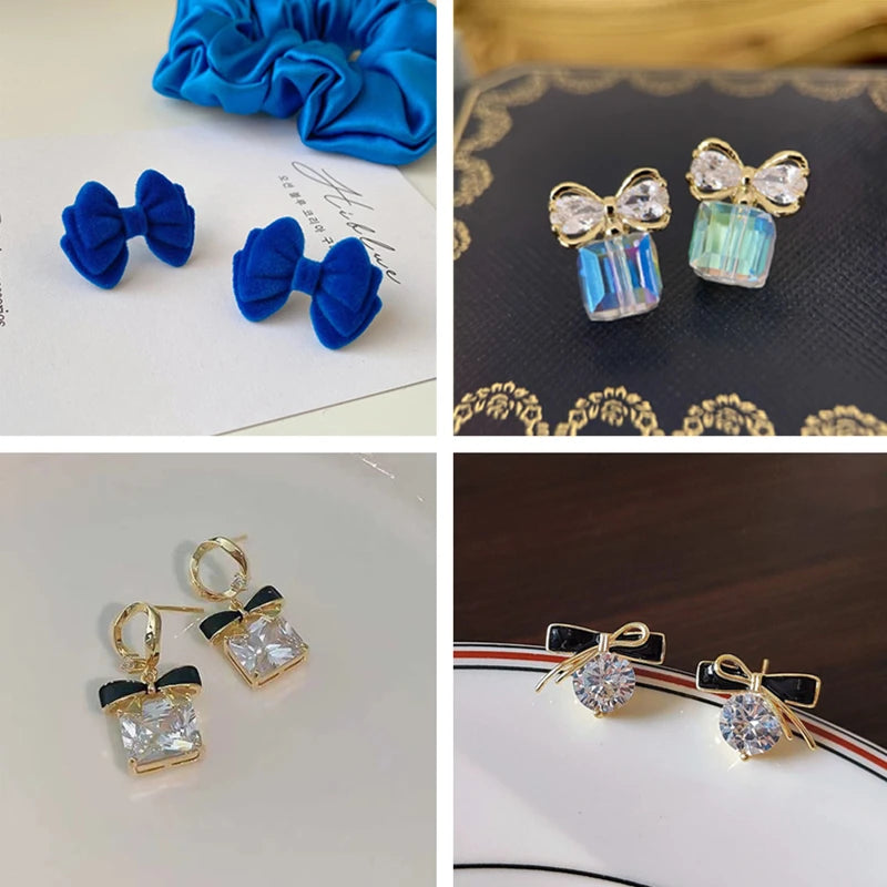 Bowknot  Square Bow Earrings