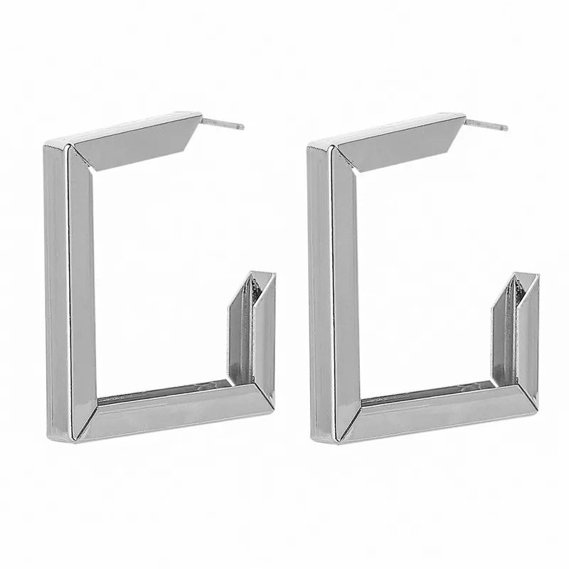 Minimalist Square Earrings