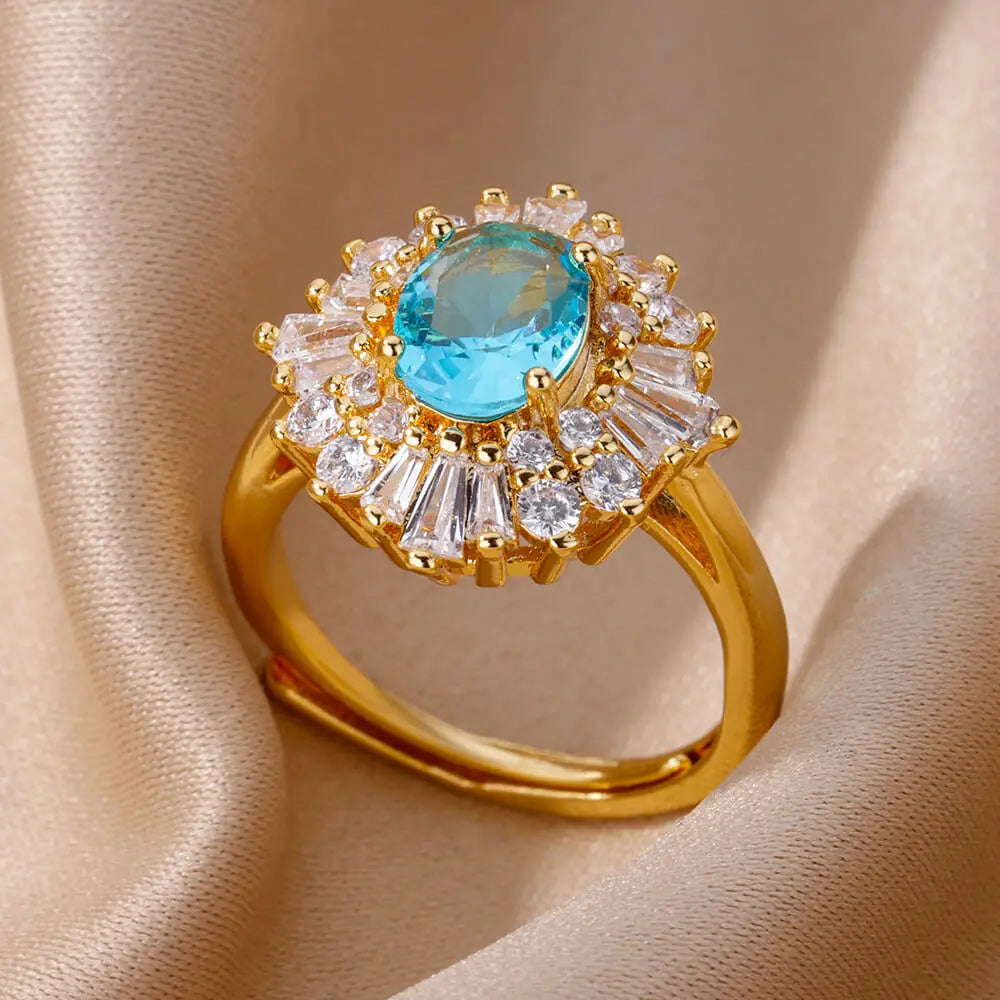 bague Zircon Rings