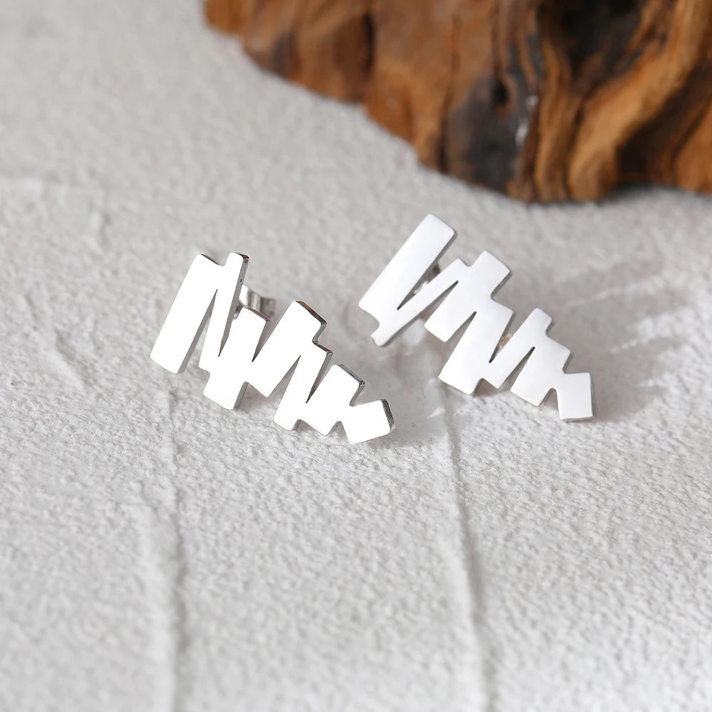 Dainty Fine Stud Earrings