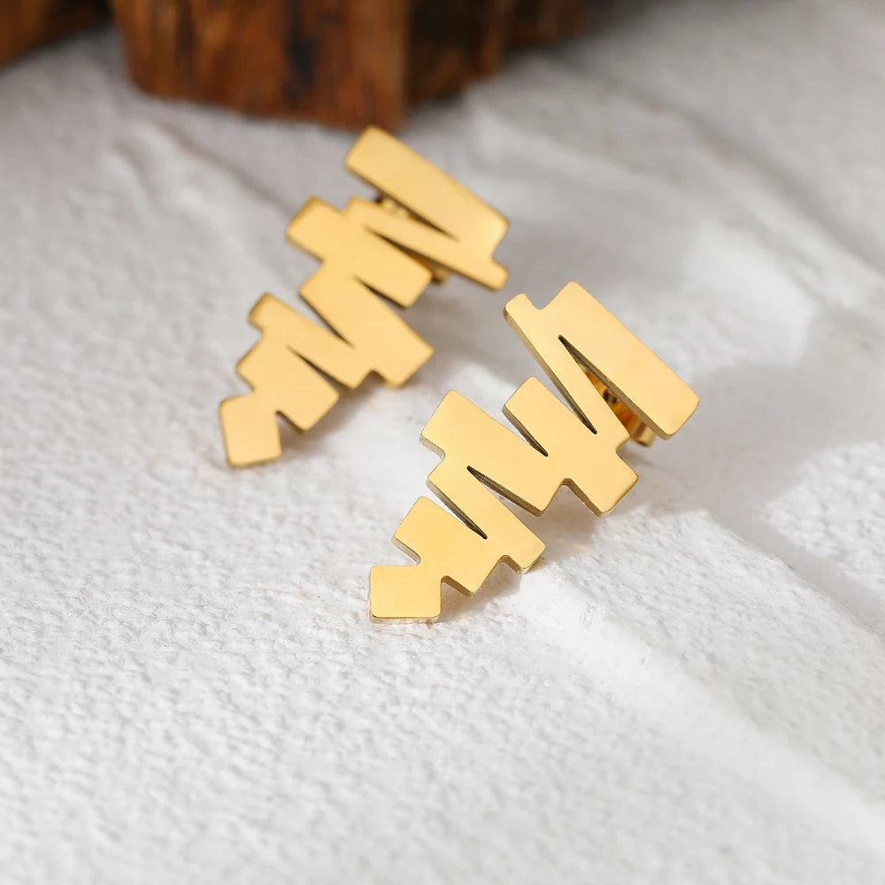 Dainty Fine Stud Earrings