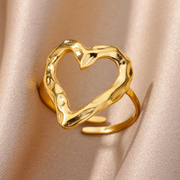 Love Heart Rings