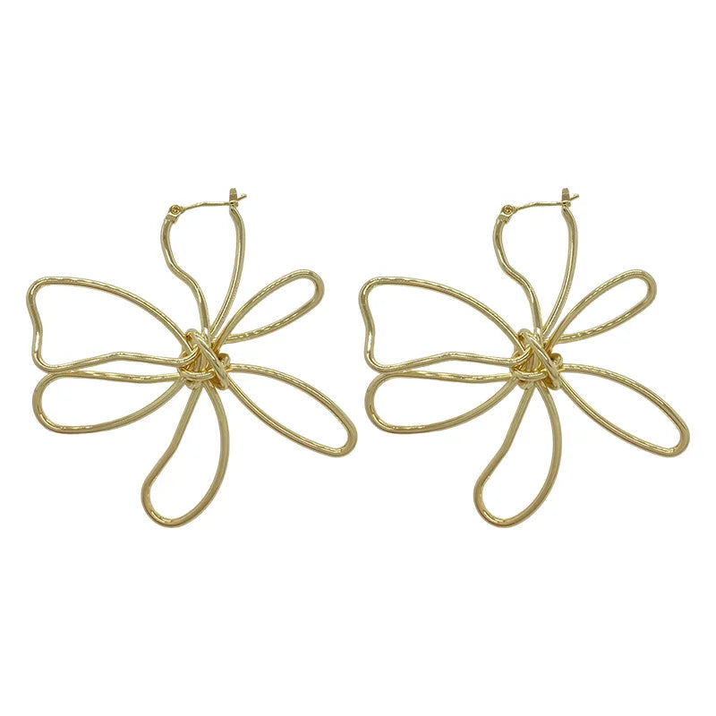 YANGLIUJIA Flower Earrings