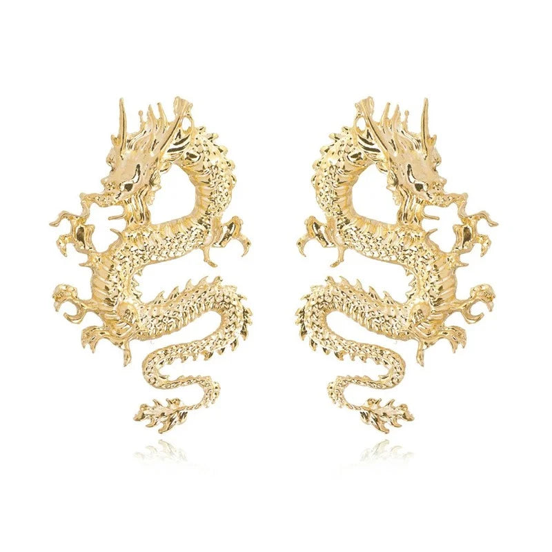 Dragon Stud Earrings