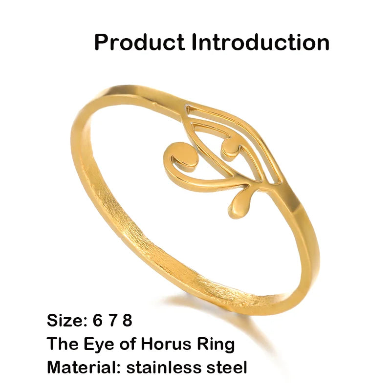 Egyptian The Eye Of Horus  Ring