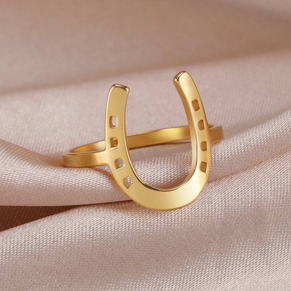 Skyrim U-Shaped Horseshoe Women Ring