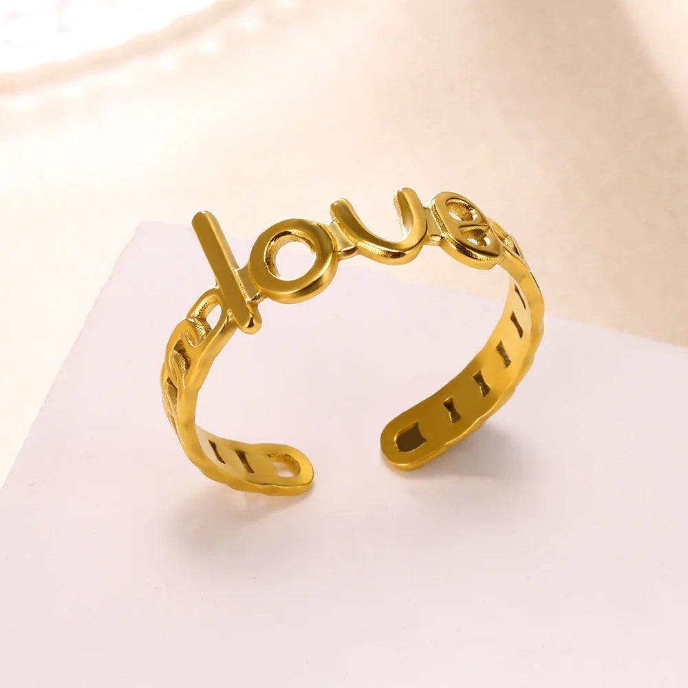 Crown Cuban Chain Ring