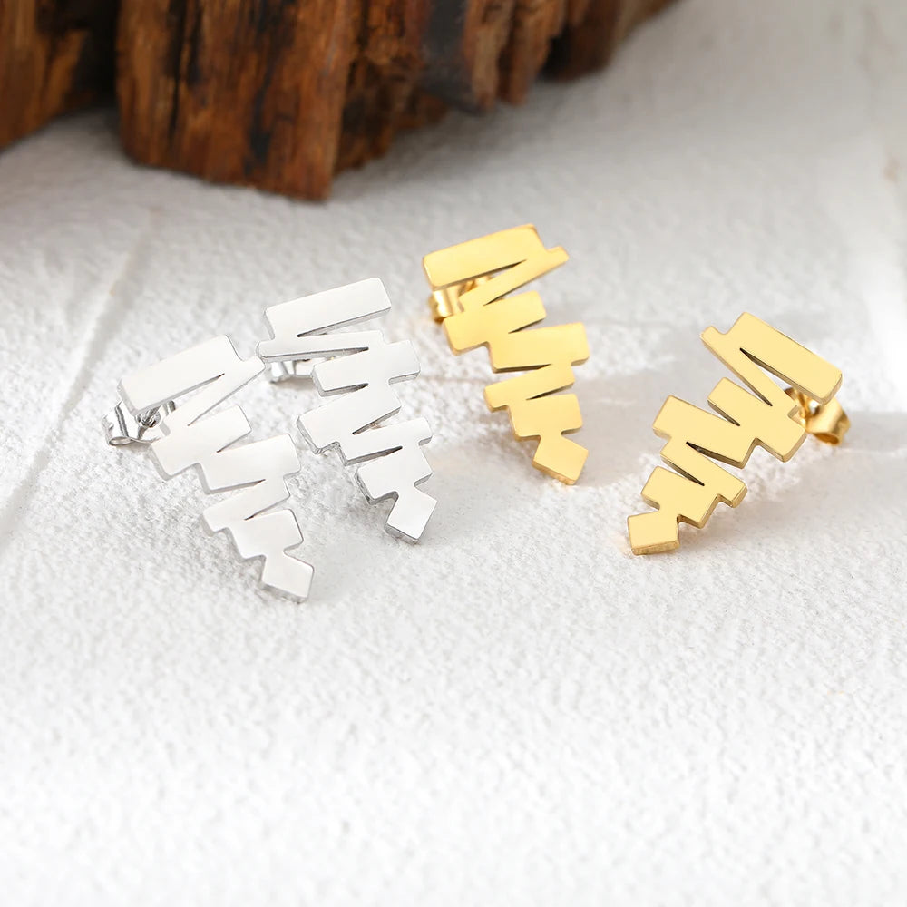 Dainty Fine Stud Earrings