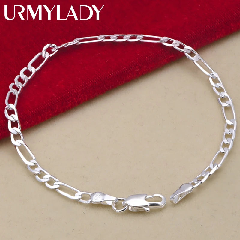 Noble new silver 4MM  Bracelet