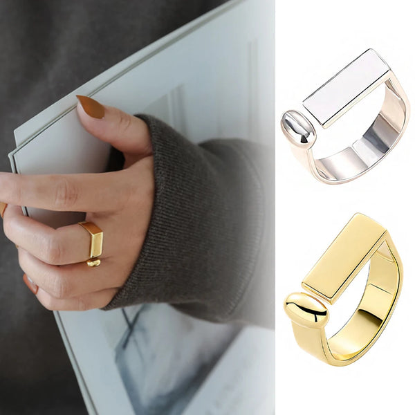 Vintage Gothic Question Mark Rings