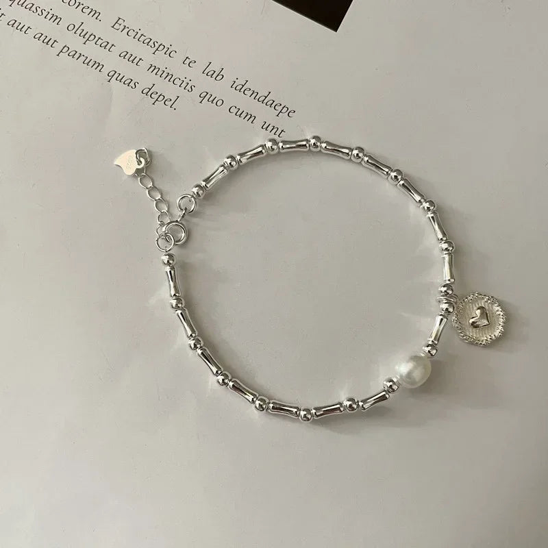 Partial Pearls Knots Bracelet