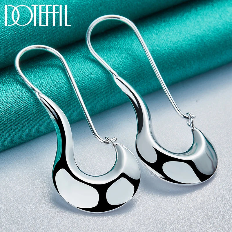 DOTEFFIL  Shoe Drop Earrings
