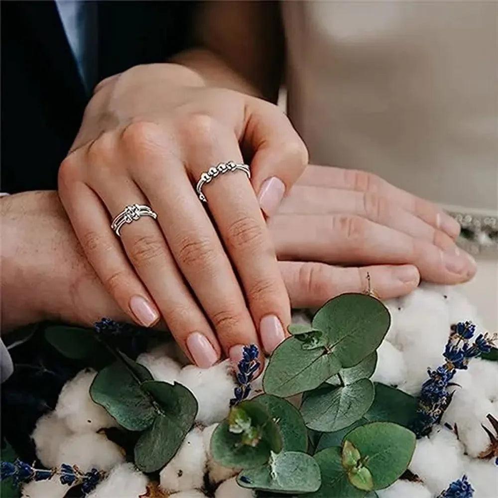 YILUOCD Rotate Beads Ring