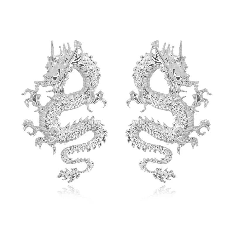 Dragon Stud Earrings