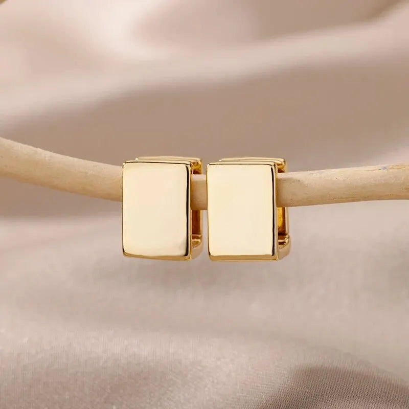 Square Hoop Earrings