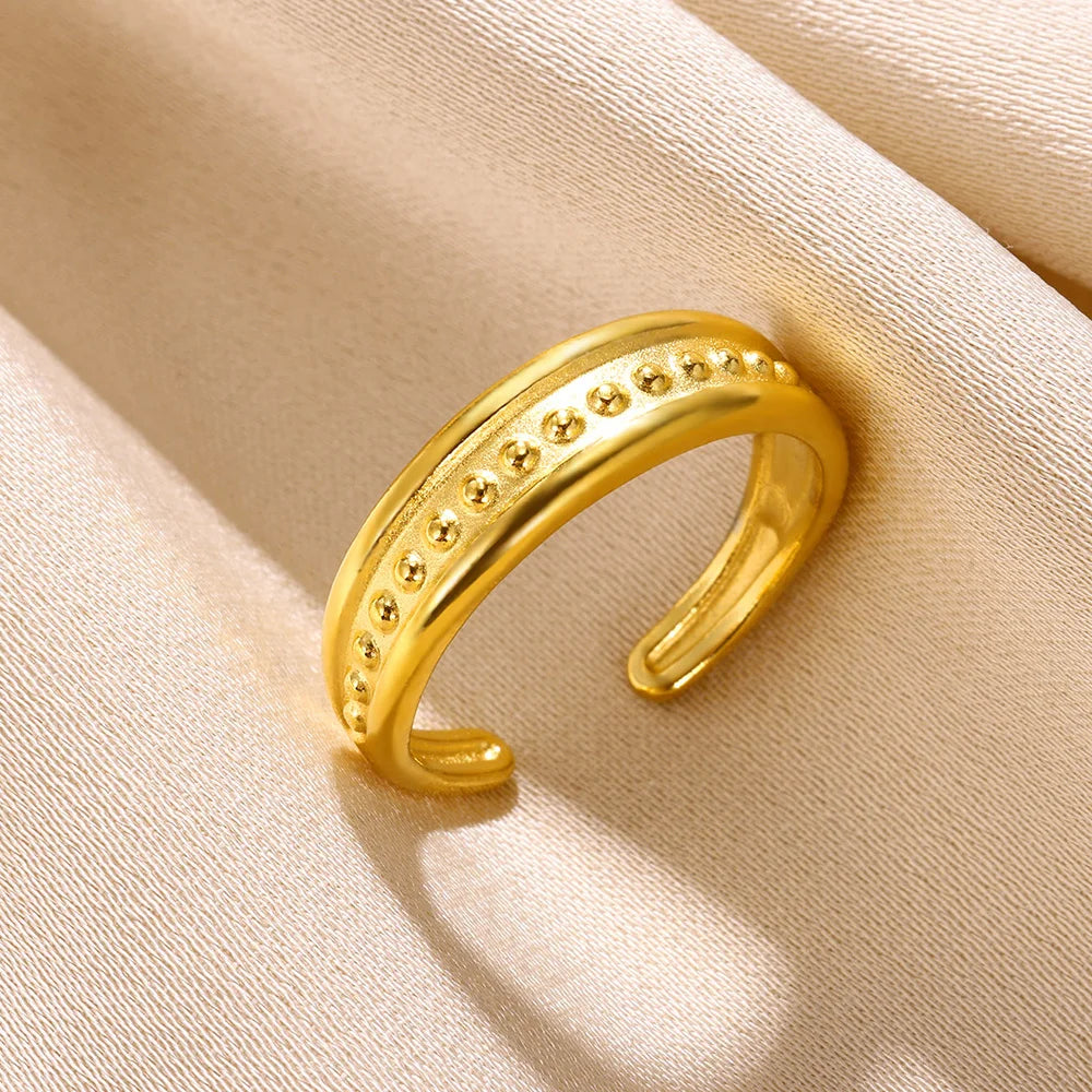 Crown Cuban Chain Ring