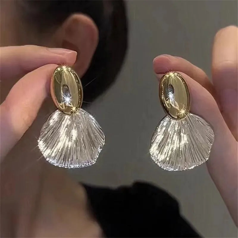 Shell Drop Earrings